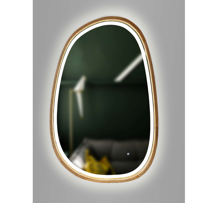Дзеркало асиметричне Dali Slim з LED-підсвіткою1